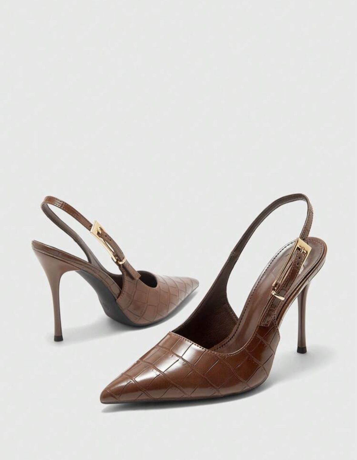 Stylish Sexy French Charm Backless Pointed Toe Party/Date Heels