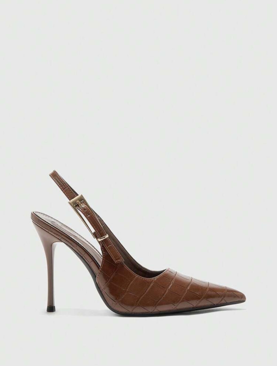 Stylish Sexy French Charm Backless Pointed Toe Party/Date Heels