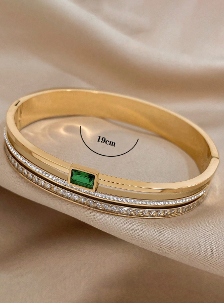 FashionBY AQ, Women Teen Girls Elegant Stainless Steel Cuff Bracelets