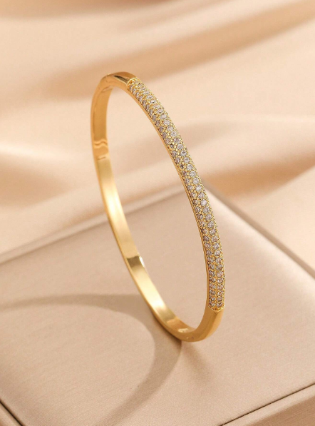 Zircon Geometric Round Shaped Operable Bracelet For Women